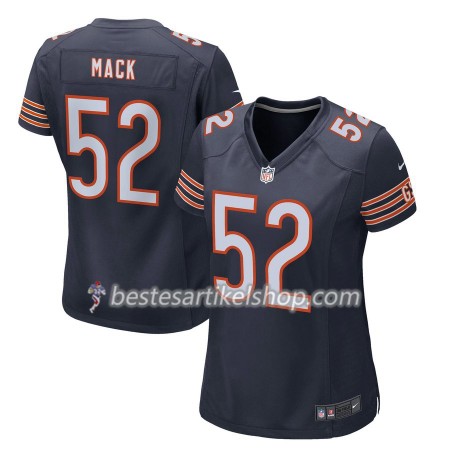 Damen Chicago Bears Trikot Khalil Mack 52 Nike Navy